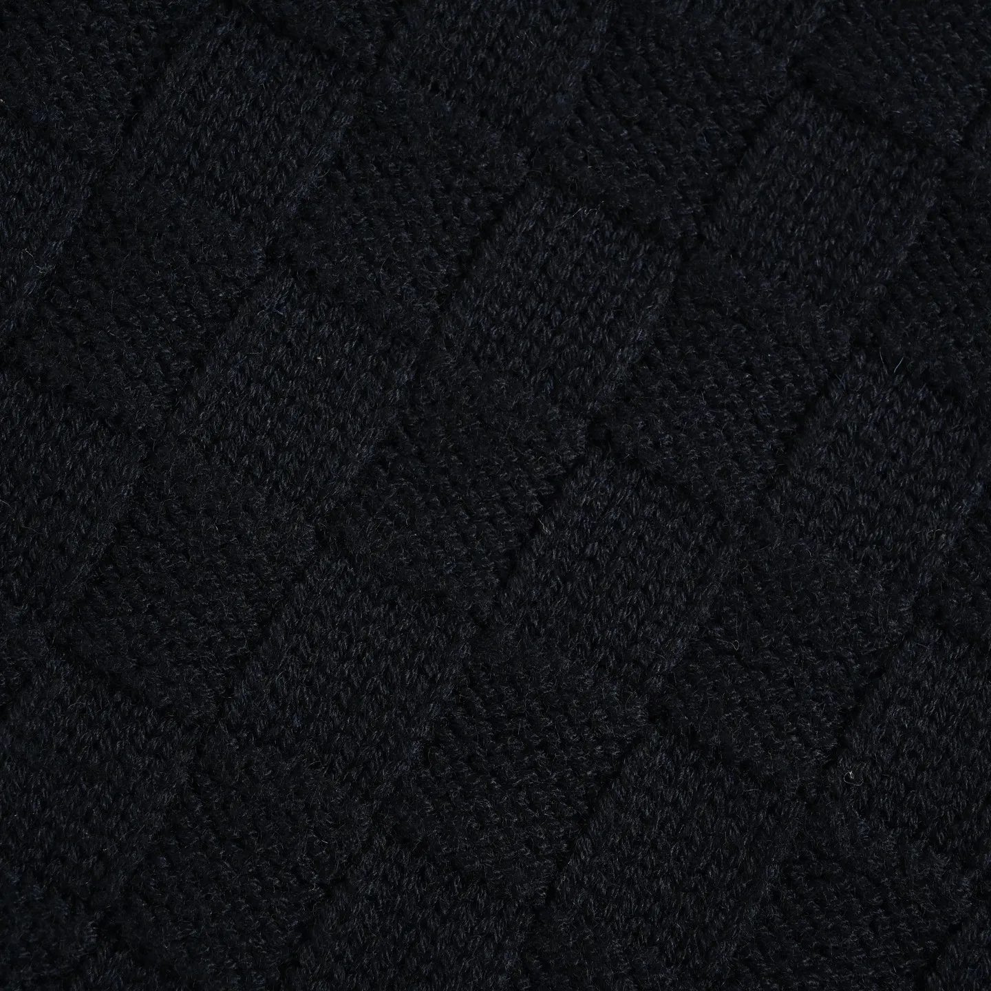 Louis Vuitton/Louis Vuitton checkerboard half-zip turtleneck sweater